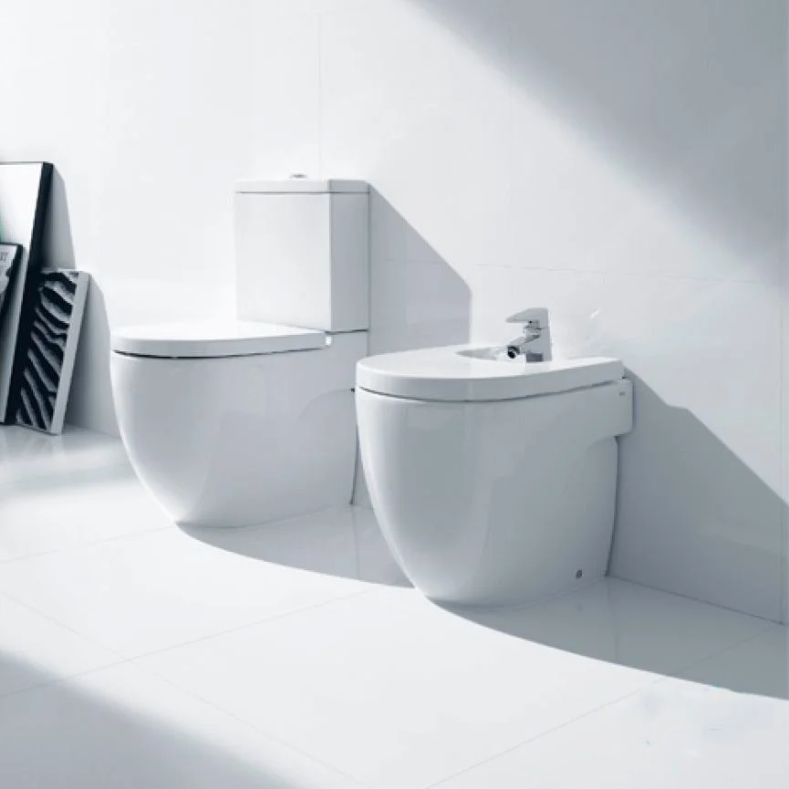 Биде напольное Roca Meridian-N Compacto 52х36 (A357247000) - Фото 3
