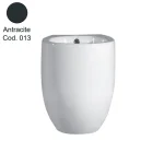 Биде напольное Nic Design Milk, антрацит матовый (004280013) - Фото 1
