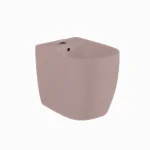 Біде підлогове Nic Design Ovvio 37,4х53х42 см, Cipria матовий (004432060) - Фото 1