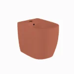 Біде підлогове Nic Design Ovvio 37,4х53х42 см, Fard глянець (004432072) - Фото 1