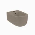 Біде підвісне Nic Design Ovvio 37,4х53х28,5 см, Sabbia матовий (004434051) - Фото 1
