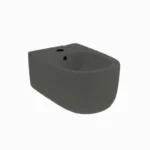 Біде підвісне Nic Design Ovvio 37,4х53х28,5 см, Argilla матовий (004434052) - Фото 1