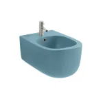 Биде подвесное Nic Design Ovvio 37,4х53х28,5 см, Denim глянец (004434076) - Фото 1