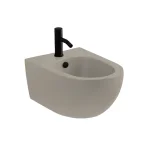 Биде подвесное Nic Design Pin 55х37, Sabbia матовый (004706051) - Фото 1