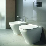 Біде підлогове Duravit Durastyle 570x370, білий (2284100000) - Фото 2