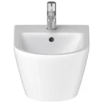 Біде підвісне Duravit D-Neo 370х540 мм, білий (2294150000) - Фото 2