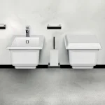 Біде підвісне Gessi Venti 20, з переливом, White Ceramic (46755518) - Фото 3