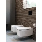 Біде підвісне Roca Inspira Square 56х37 (A357535000) - Фото 2