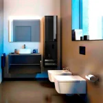 Біде підвісне Roca Inspira Square 56х37 (A357535000) - Фото 3
