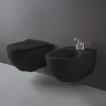Біде підвісне Flaminia APP 54x36 h27cm, Carbone matt (AP218) - Фото 2
