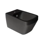 Биде подвесное Simas Baden Baden, черный глянцевый (BB19F87) - Фото 1