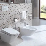 Біде підвісне TOTO Jewelhex 44.7x56x41 см, bianco (BT682V1XW) - Фото 2
