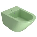 Біде підвісне Globo Forty 3, 52х36 см, Lime (FOS10LI) - Фото 1