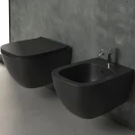 Біде підвісне Globo Genesis, 50х36 см, Nero Opaco (GNS10AR) - Фото 2
