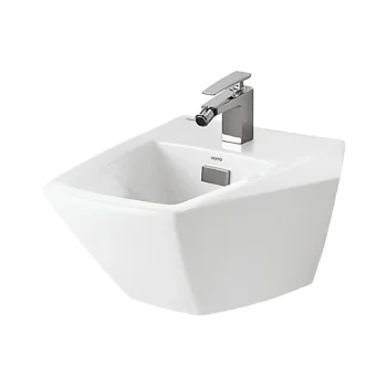 Биде подвесное TOTO Jewelhex 44.7x56x41 см, bianco… - Фото №1