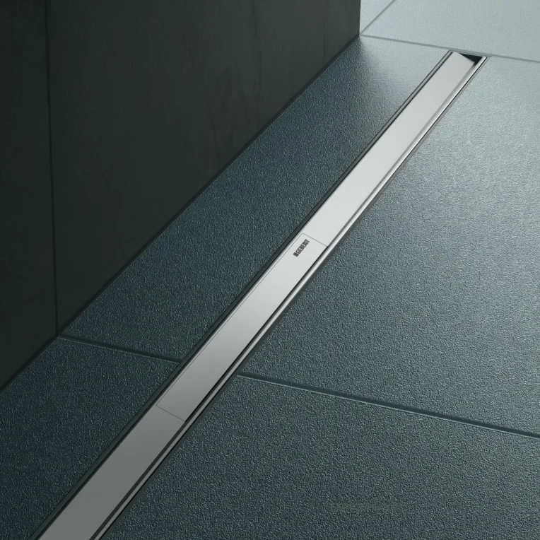 Дренажный канал Geberit CleanLine50: L=30-90 см, нержавеющая матовая сталь (154.446.KS.1) - Фото 2