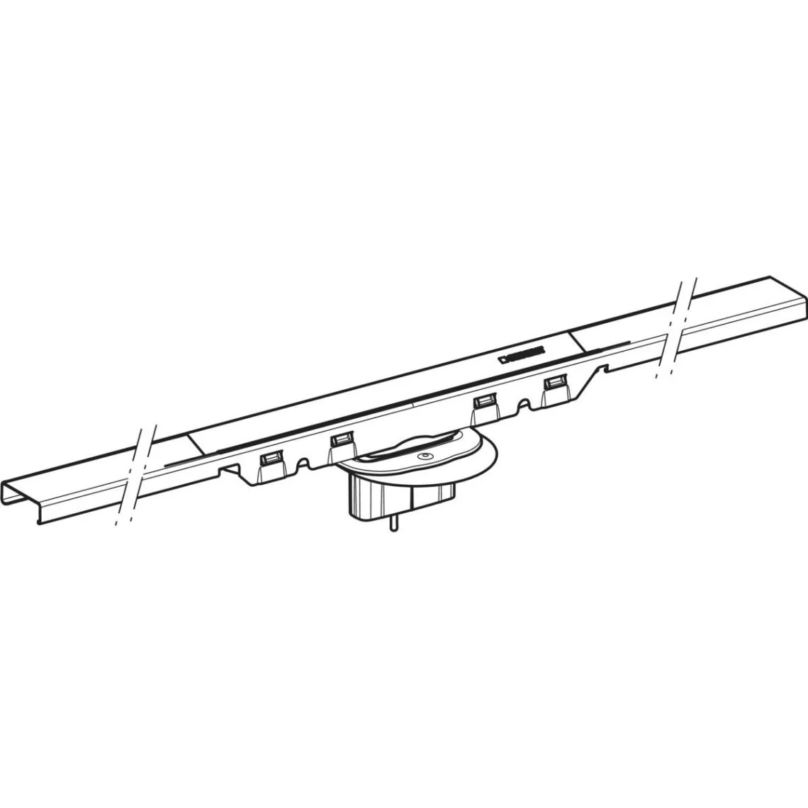 Дренажный канал Geberit CleanLine50: L=30-130 см, нержсталь матовая (154.447.KS.2) - Фото 2