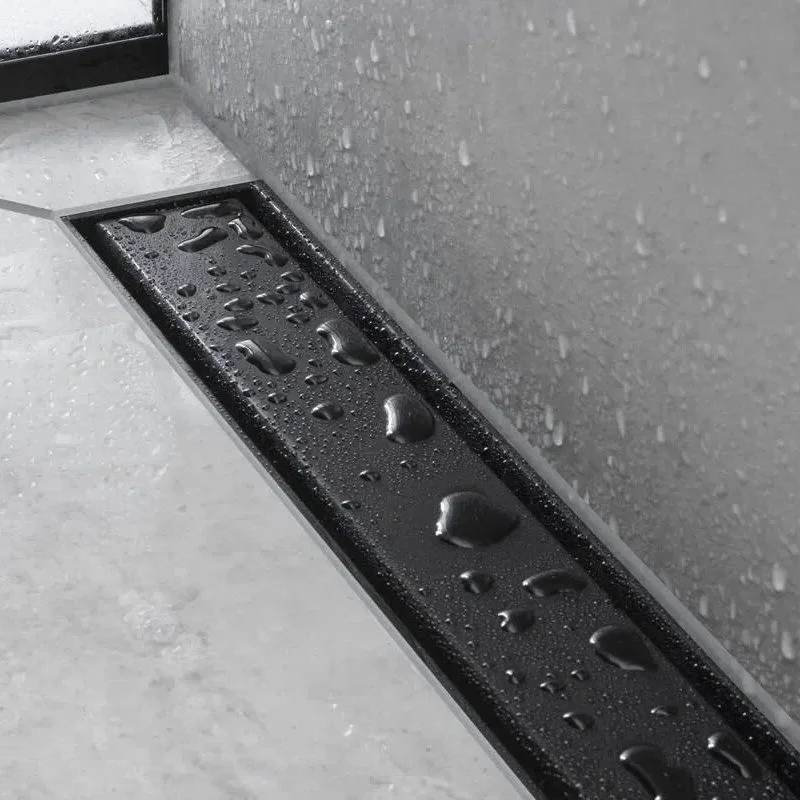 Верхняя часть Hansgrohe RainDrain Match для душевого трапа 800 мм, Black (56038610) - Фото 3