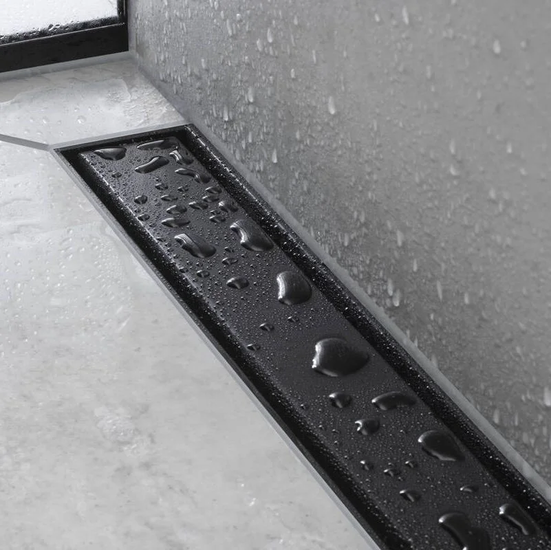 Верхня частина Hansgrohe RainDrain Matc для каналу 100 см, Matt Black (56041670) - Фото 2