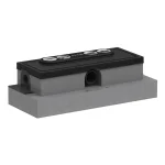Скрытая часть Axor для душевых трапов uBox universal d40 мм (01006180) - Фото 1