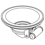 Механічний гідрозатвор TECEdrainpoint S, чорний (3695007) - Фото 2