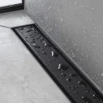 Верхня частина Hansgrohe RainDrain Matc для каналу 100 см, Matt Black (56041670) - Фото 2