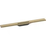 Верхняя часть Hansgrohe RainDrain Flex для душевого трапа (пристенная) 80 см, Brushed Bronze (56051140) - Фото 1