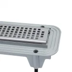 Душевой канал Waterway Stream 750 мм серый с решеткой Square (WSB800001G13) - Фото 3