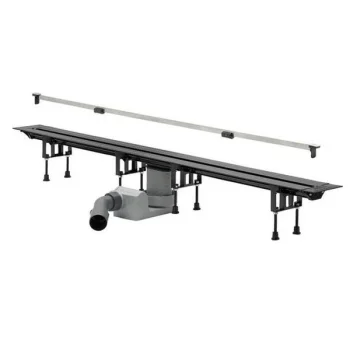 Душевой трап Viega Advantix Vario 300-1200 мм, высота 95-165 мм, в комплекте с дизайн-вставкой хром, модель 4965.21(704360)