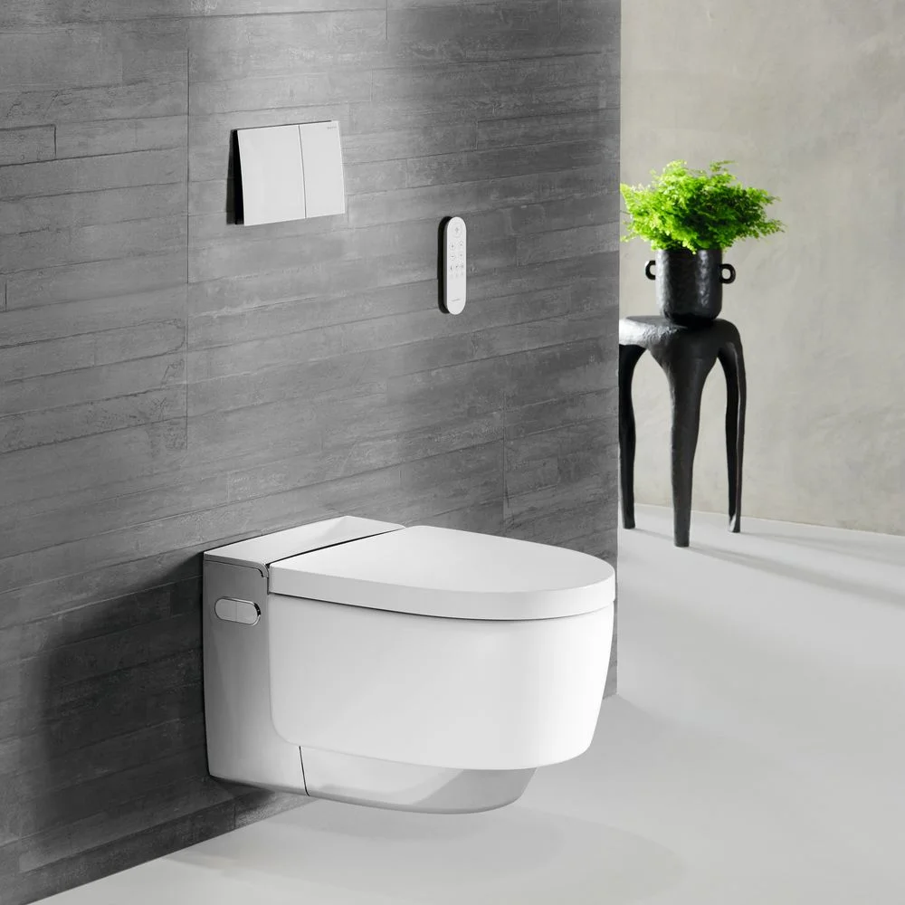 Подвесной унитаз-биде Geberit AquaClean MERA, Белый Альпин (146.210.11.1) - Фото 3