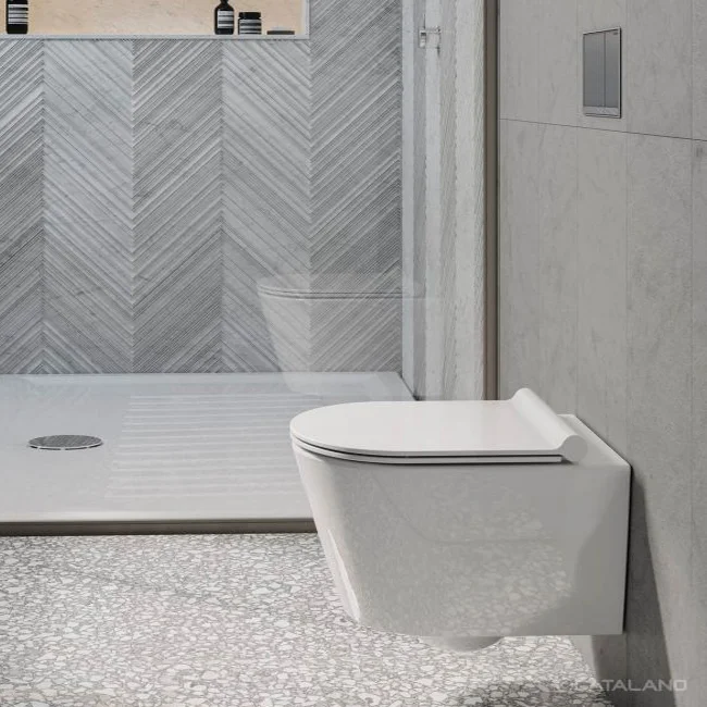 Унитаз подвесной Catalano Zero NewFlush 55 (1VS55NR00) - Фото 3