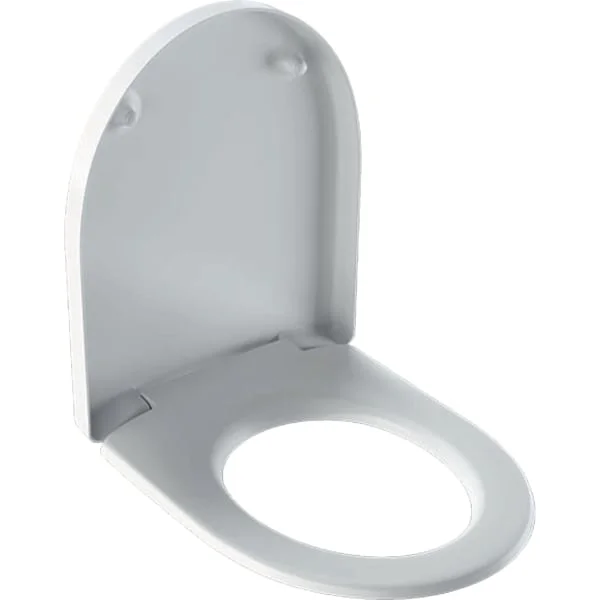 Унитаз подвесной Geberit iCon Rimfree с крышкой Soft-Close, белый (204060000/500.670.01.1) - Фото 2