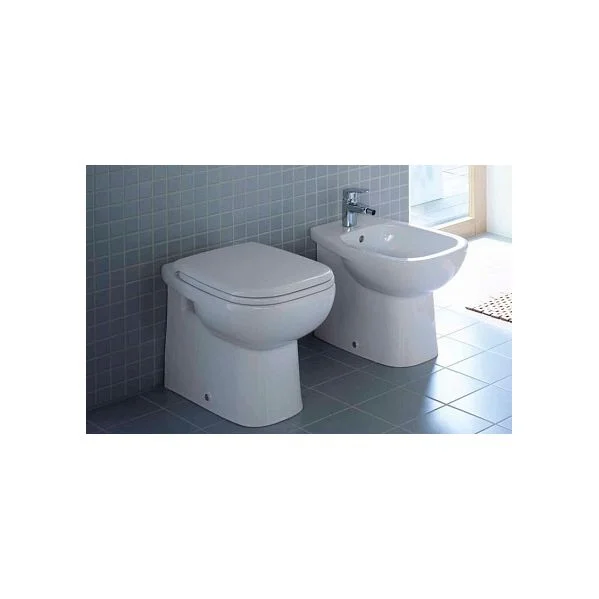 Унитаз напольный Duravit D-Code , белый  (21150900002) - Фото 2