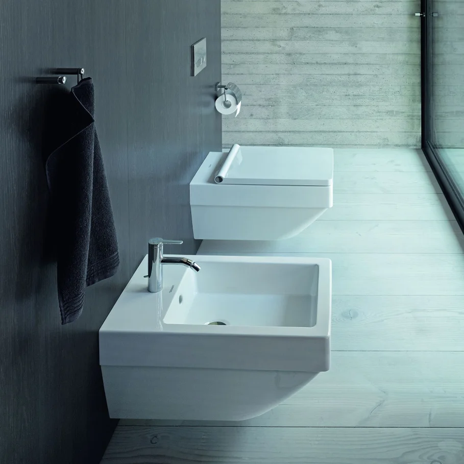 Унитаз подвесной с крышкой Duravit Vero Air Rimless, 57x37 (2525090000 0022090000) - Фото 2