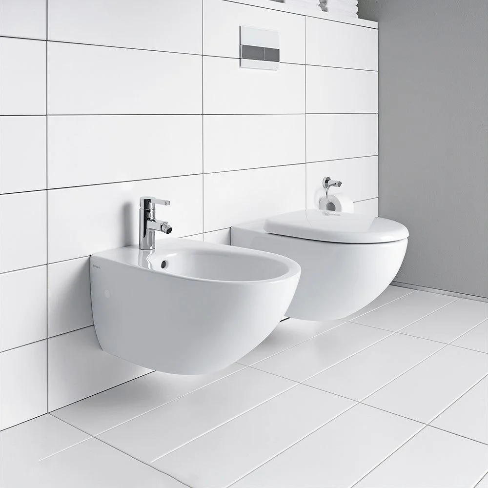 Унитаз подвесной Duravit Architec с крышкой (2546090064-0069690000) - Фото 3