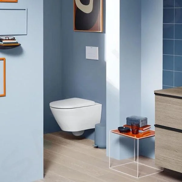 Унитаз подвесной с крышкой Duravit WM 540 mm D-Neo, white (2577090000_0021690000) - Фото 3