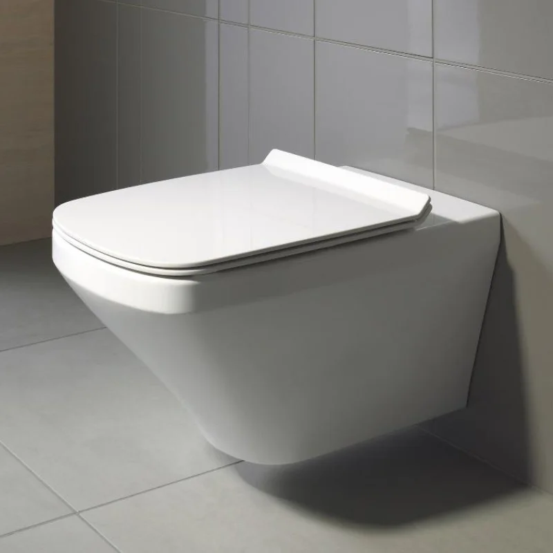 Унітаз підвісний Duravit DuraStyle, Rimless®, з кришкою Soft close (45510900A1) - Фото 2