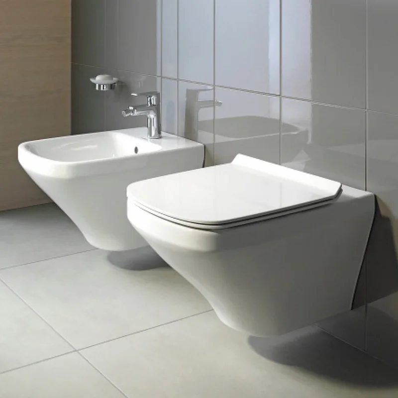 Унітаз підвісний Duravit DuraStyle, Rimless®, з кришкою Soft close (45510900A1) - Фото 3