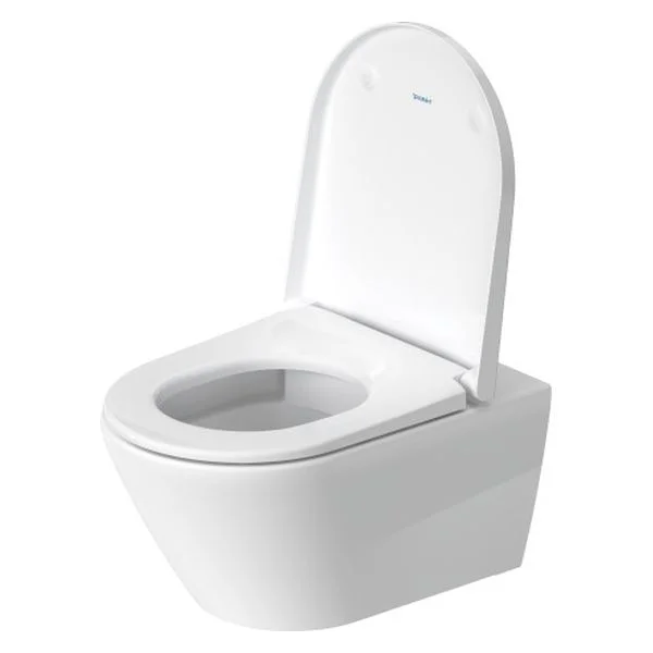 Унітаз підвісний Duravit D-Neo з кришкою, білий (45770900A1) - Фото 2