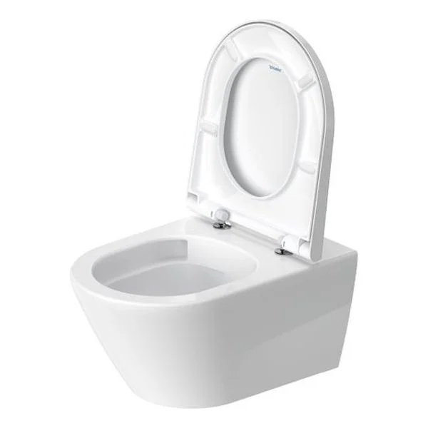 Унітаз підвісний Duravit D-Neo з кришкою, білий (45770900A1) - Фото 3