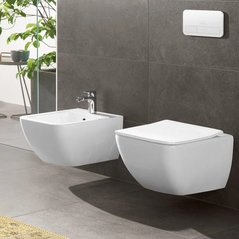 Унитаз подвесной Villeroy&Boch Venticello Rimless 375x560 (4611R0R1) - Фото 3