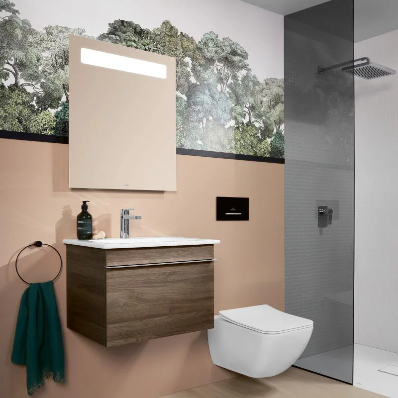 Унитаз подвесной Villeroy&Boch Venticello Rimless 375x560 (4611R0R1) - Фото 2