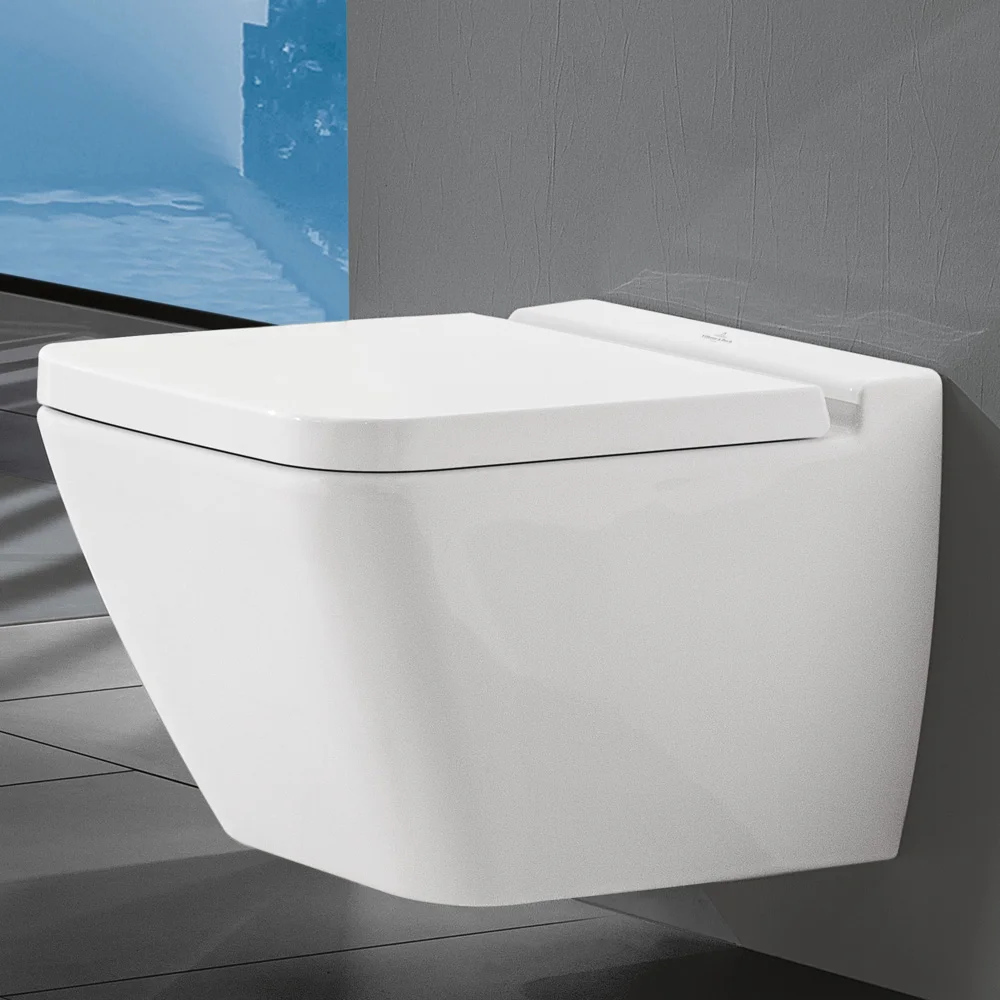 Унітаз підвісний Villeroy & Boch Finion Rimless (4664R0R1) - Фото 2