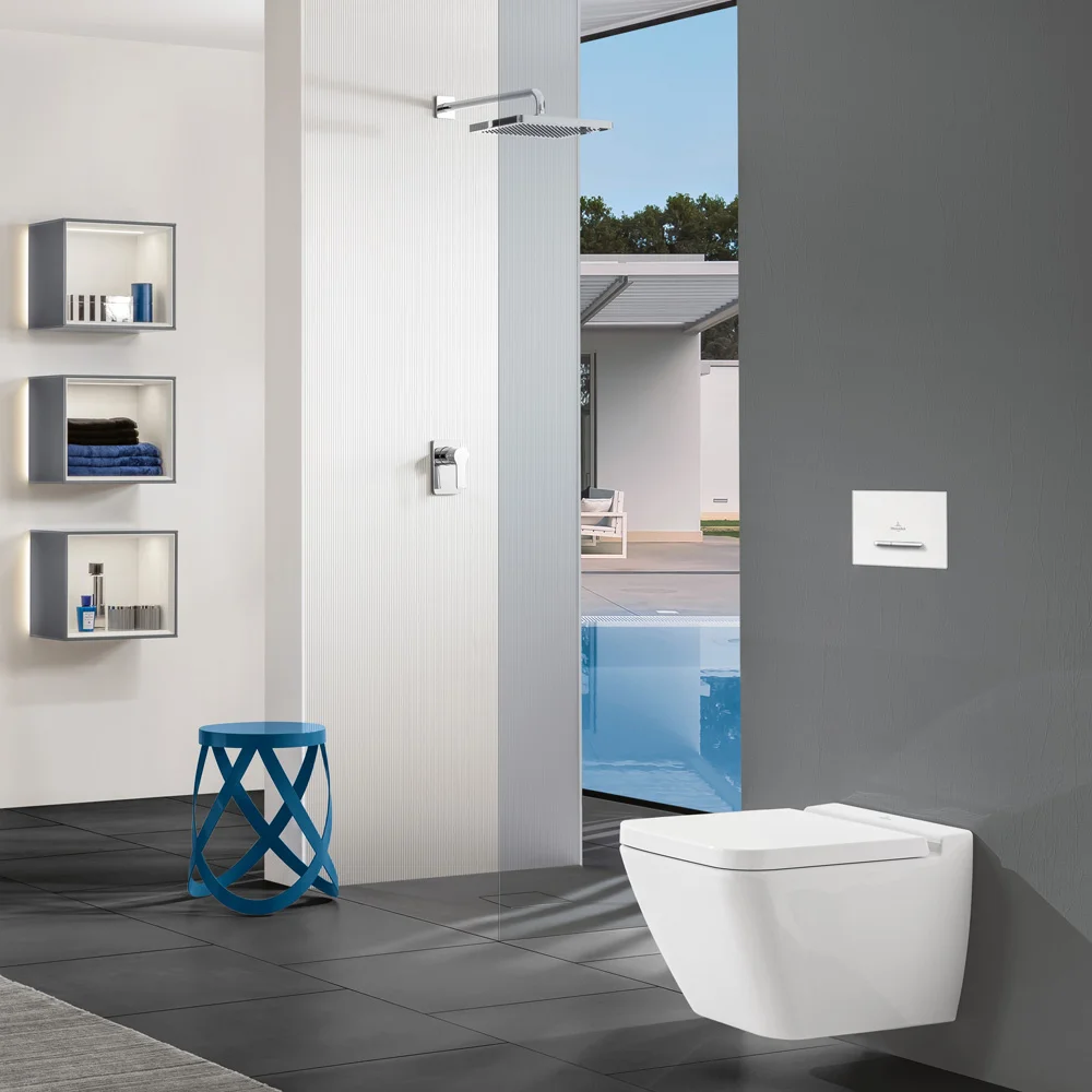 Унітаз підвісний Villeroy & Boch Finion Rimless (4664R0R1) - Фото 3