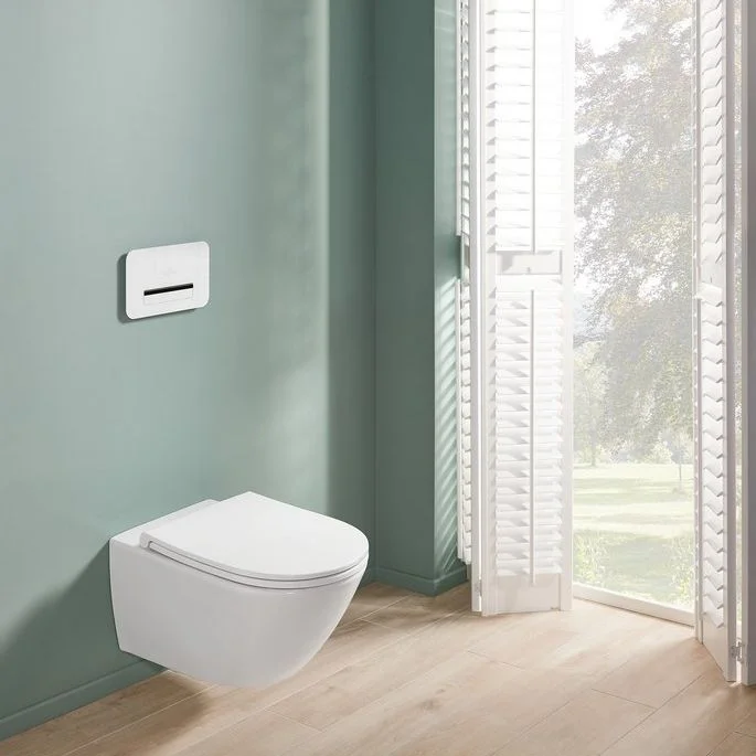 Унитаз подвесной с крышкой Villeroy&Boch Subway 3.0 Slim, White Alpin (4670T901) - Фото 2