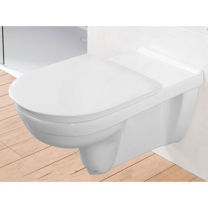 Унитаз Villeroy & Boch O.Novo Vita Rimless для людей с инвалидностью AntiBac (4695R0T1) - Фото 3