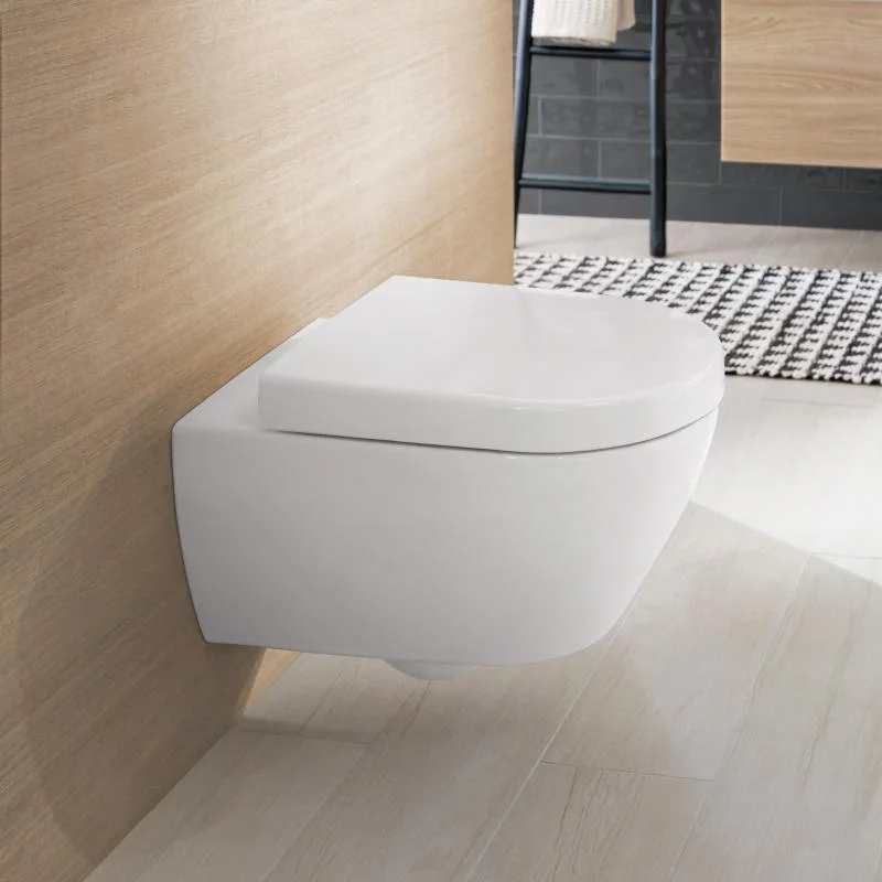 Унітаз підвісний Villeroy & Boch Subway 2.0 Open Flushing Rim Ceramic + (5614R0R1) - Фото 2