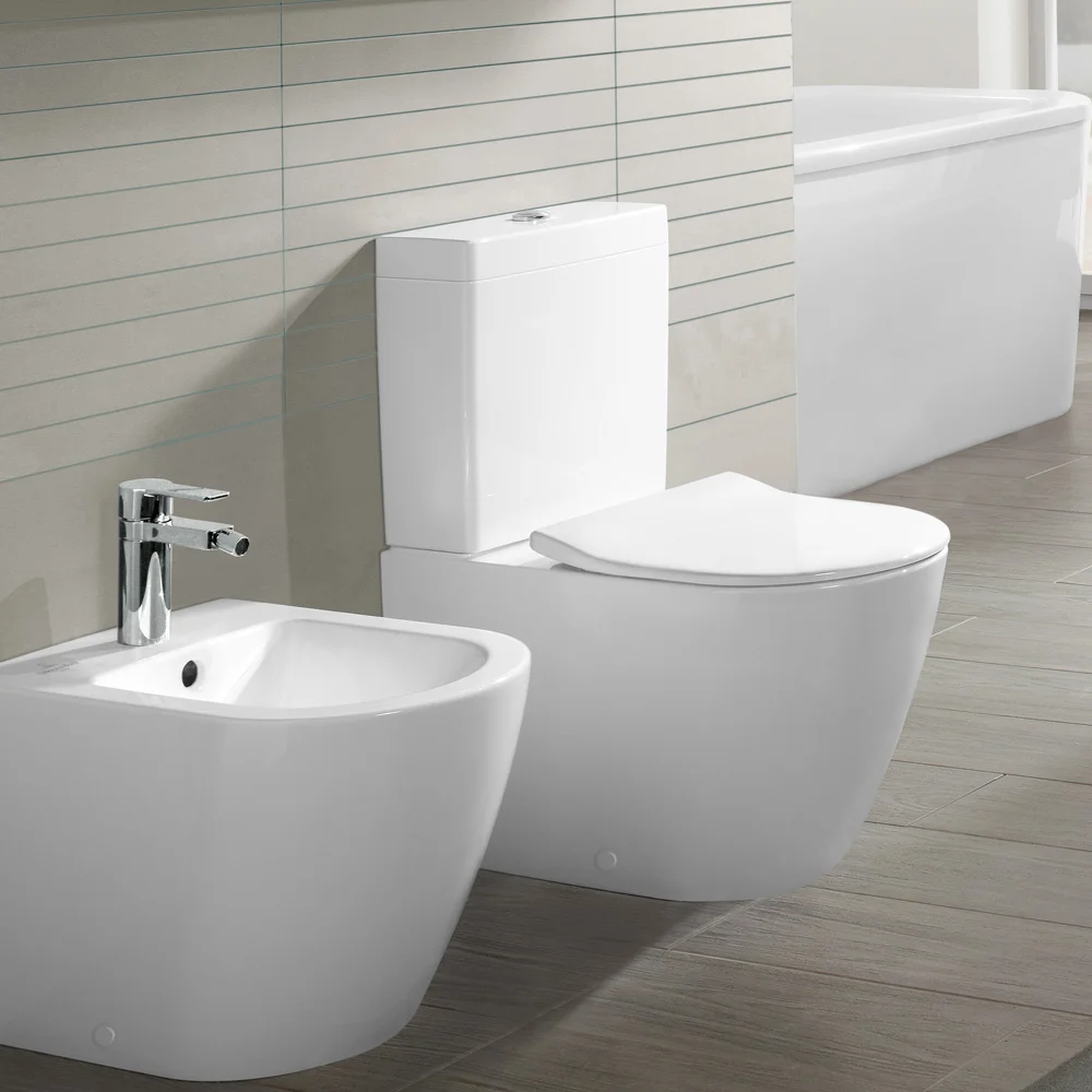 Унітаз-компакт Villeroy & Boch Subway 2.0 Rimless (5617R001) - Фото 2