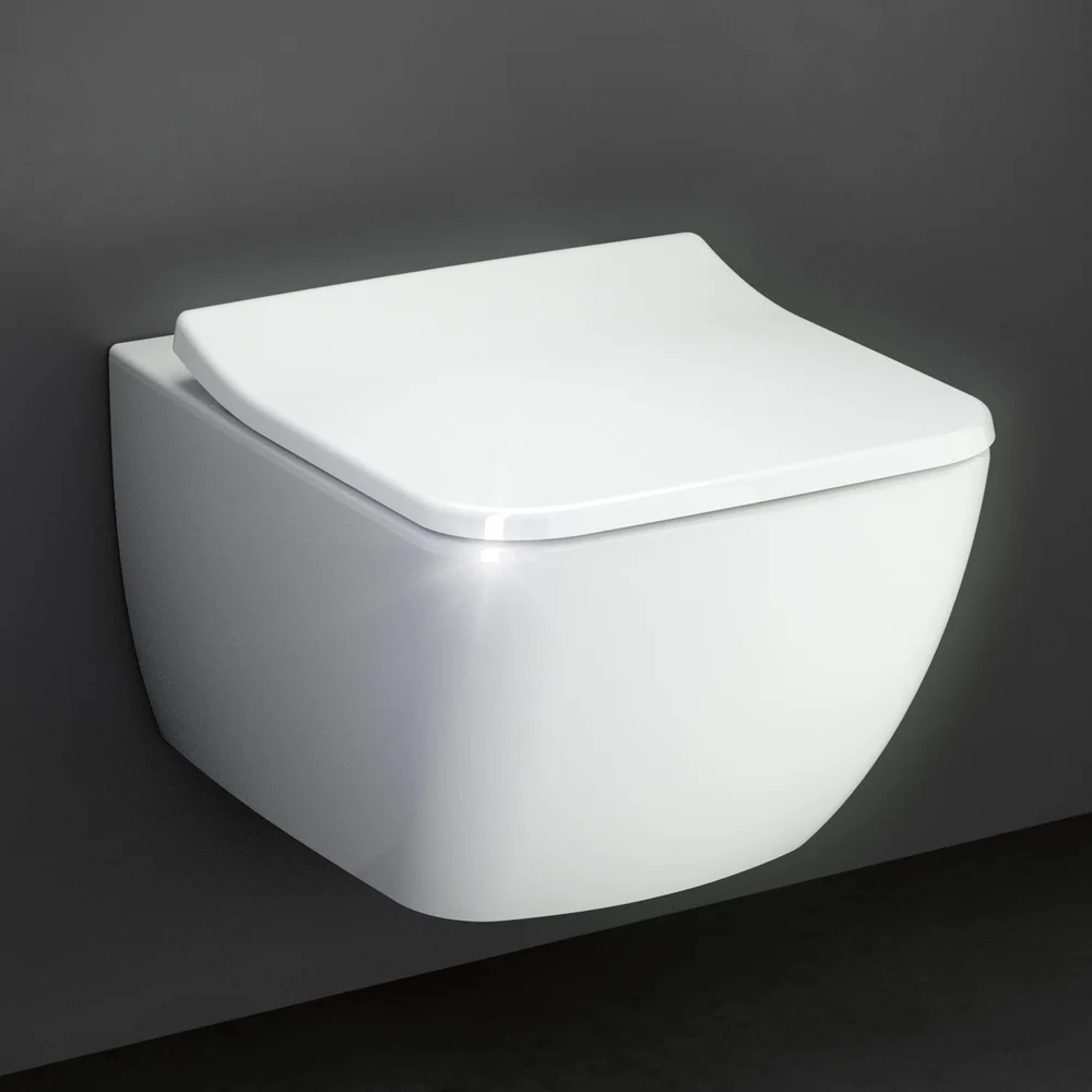 Унитаз подвесной Villeroy & Boch Legato Rimless с крышкой soft close (5663RS01) - Фото 2
