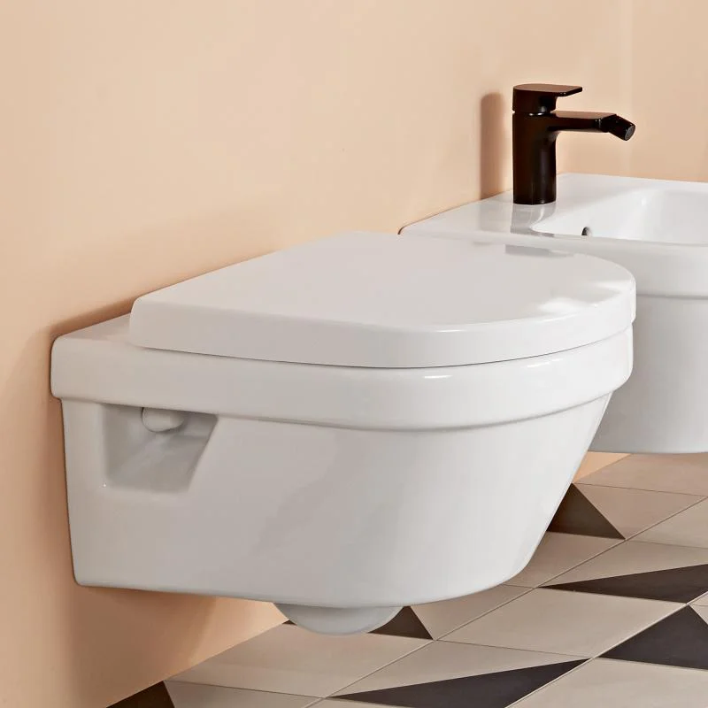 Унитаз подвесной Villeroy & Boch Architectura  Open Flushing Rim (5684R001) - Фото 2